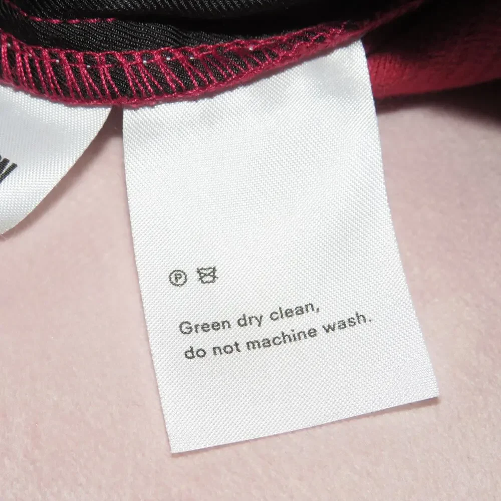 Reformation Red Dillon High Rise Wide Leg Corduroy Pants - Picture 10 of 10